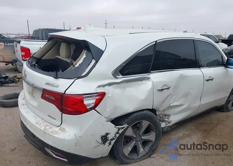 2014 Acura Mdx from USA, damaged, VIN 5FRYD4H21EB009964